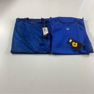 Mizuno Drylite w/ Demarini Gameday Shirt Baseball Shirt Royal Youth Small